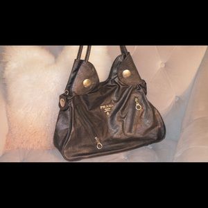 Prada Authentic leather purse/bag